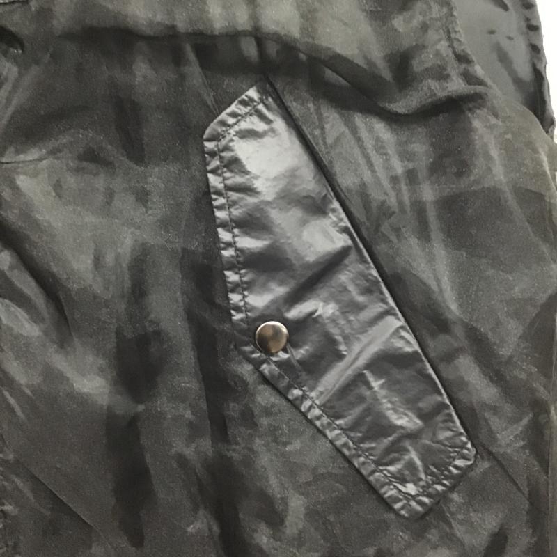 ジーナシス JEANASIS ベスト ベスト JS071642CF シアーレイヤード MA-1ベスト FREE 無地 黒 / ブラック / black レディース USED 古着 中古 10159716