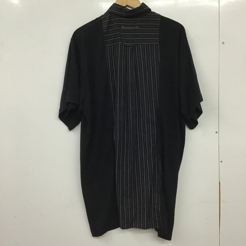 エムエムシックス MM6 ワンピース ひざ丈スカート 36 無地 X ストライプ 黒 / ブラック / black レディース USED 古着 中古 10159724