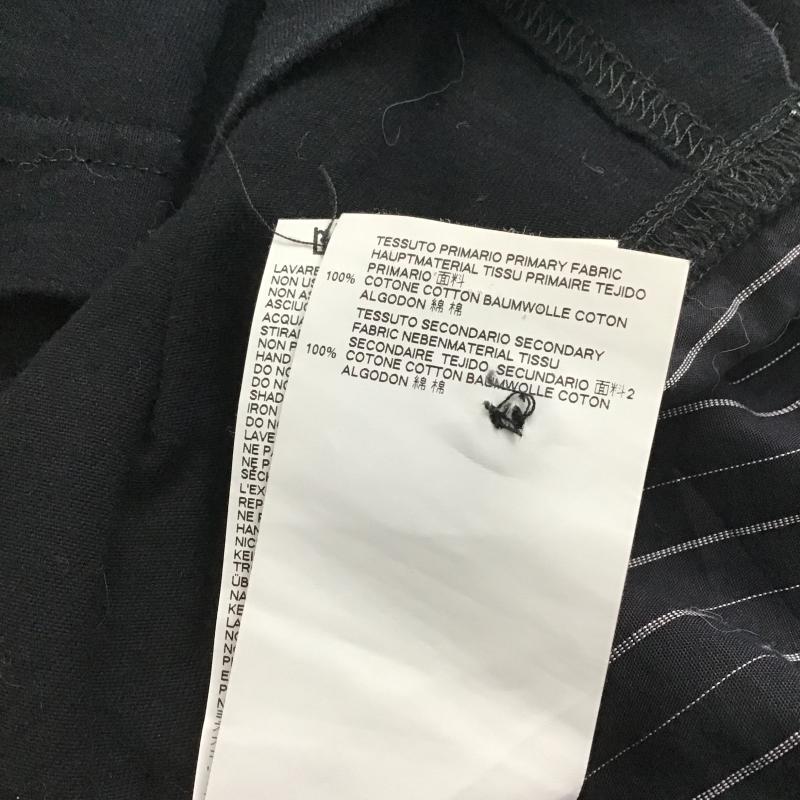 エムエムシックス MM6 ワンピース ひざ丈スカート 36 無地 X ストライプ 黒 / ブラック / black レディース USED 古着 中古 10159724