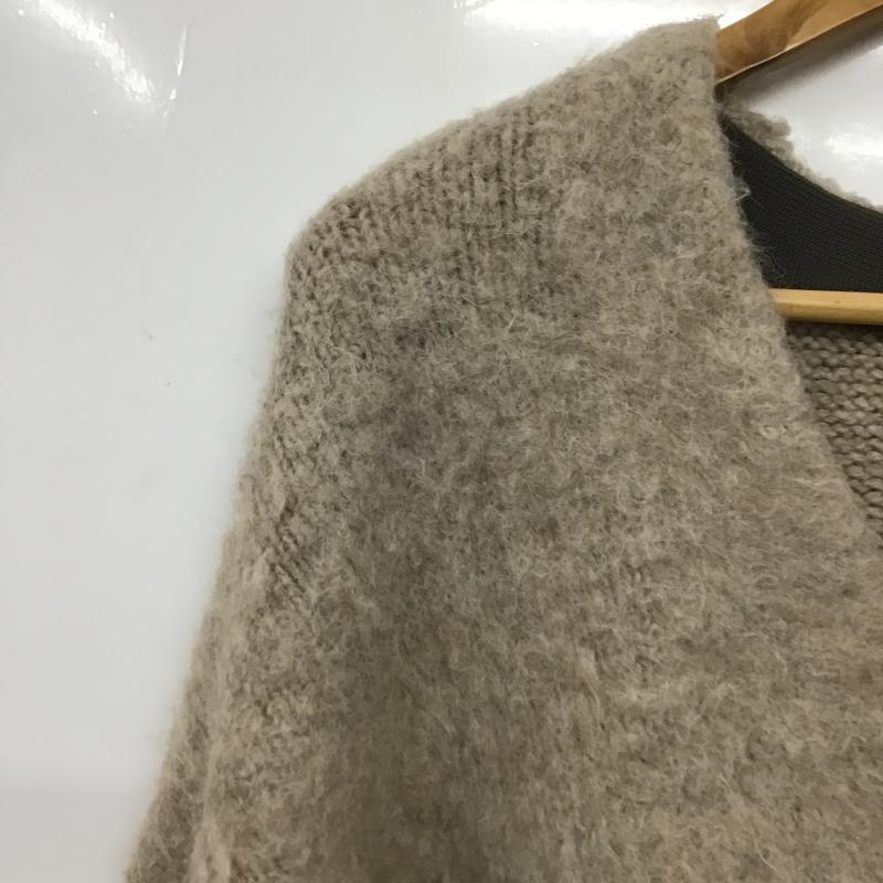 クリー コンフォルト crie conforto カーディガン 長袖 FREE 無地 ベージュ / ベージュ / beige レディース USED 古着 中古 10159726