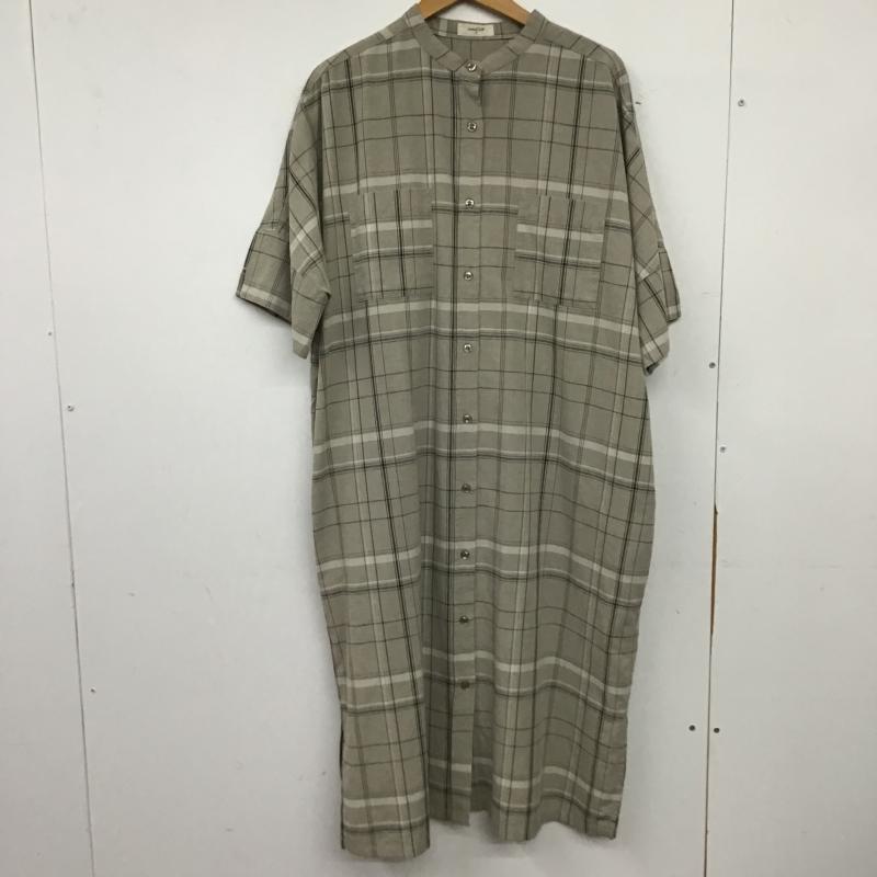 スタディオクリップ studio CLIP ワンピース ロングスカート FREE チェック マルチカラー / マルチカラー / multicolor レディース USED 古着 中古 10159728