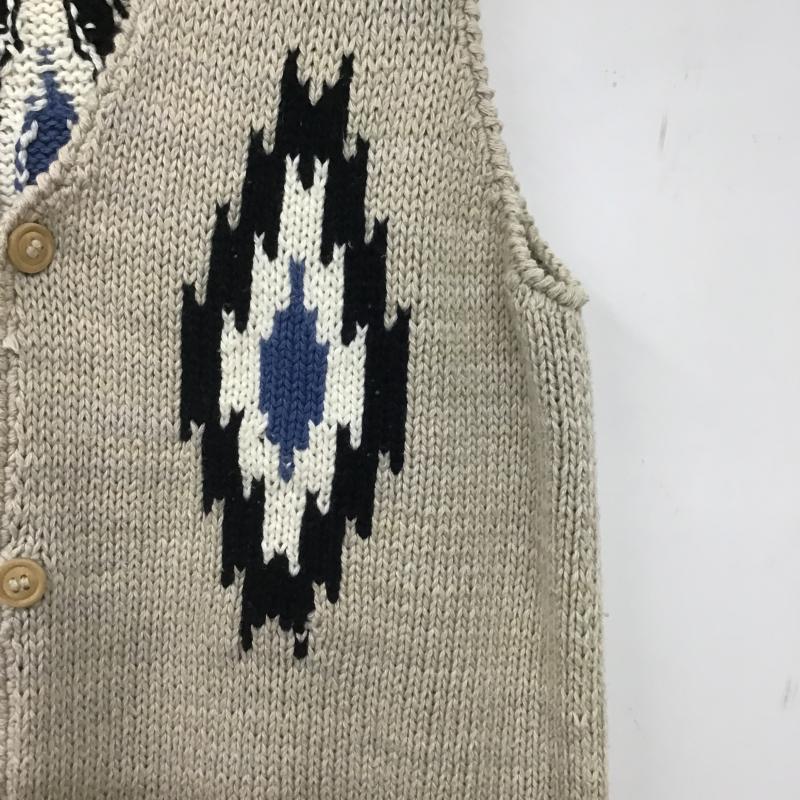 ガイジンメイド GAIJIN MADE ベスト ベスト ニットベスト ノースリーブカットソー 前ボタン 3 プリント マルチカラー / マルチカラー / multicolor メンズ USED 古着 中古 10159729