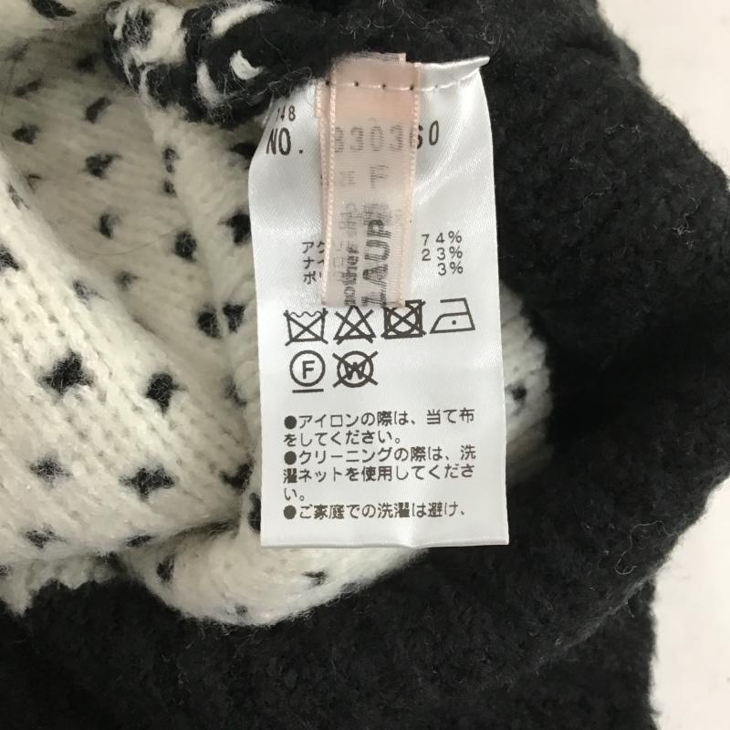 ナイスクラップ NICE CLAUP カーディガン 長袖 FREE  黒 / ブラック / black レディース USED 古着 中古 10159730