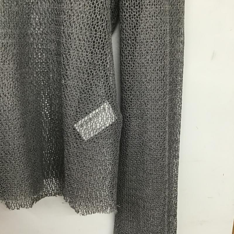 ザラ ZARA カットソー 長袖 M 無地 灰 / グレー / gray レディース USED 古着 中古 10159732
