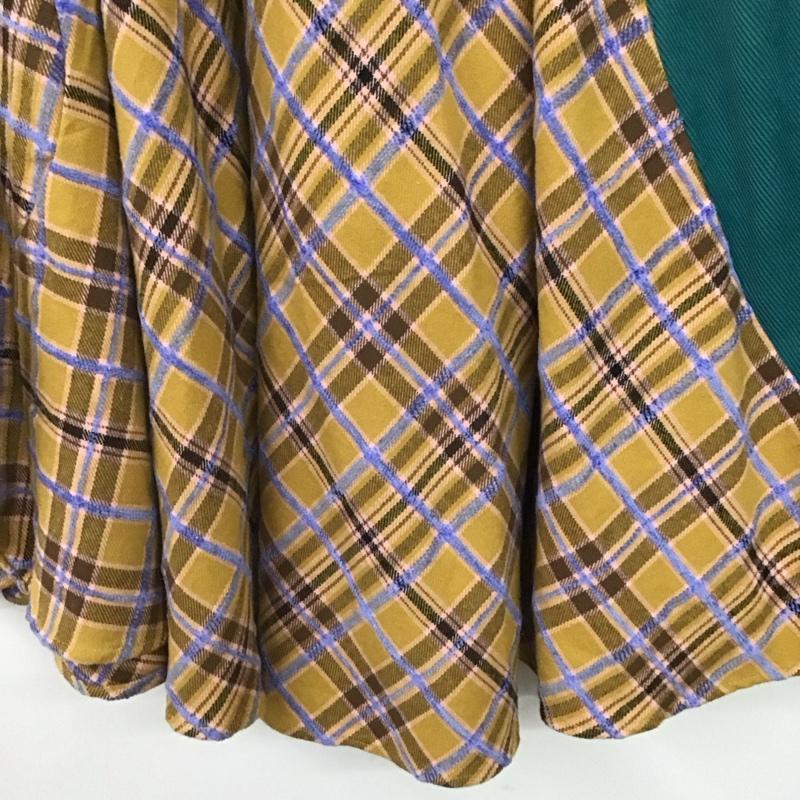 アミナ Amina スカート ロングスカート メチュカSK タグ付 チェック マルチカラー / マルチカラー / multicolor レディース USED 古着 中古 10159738