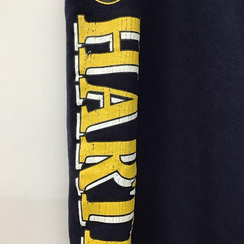 ロデオクラウンズ Rodeo Crowns パンツ ワークパンツ、ペインターパンツ 420HAH91-4081 College スウェットパンツ FREE プリント 紺 / ネイビー / navy レディース USED 古着 中古 10159741