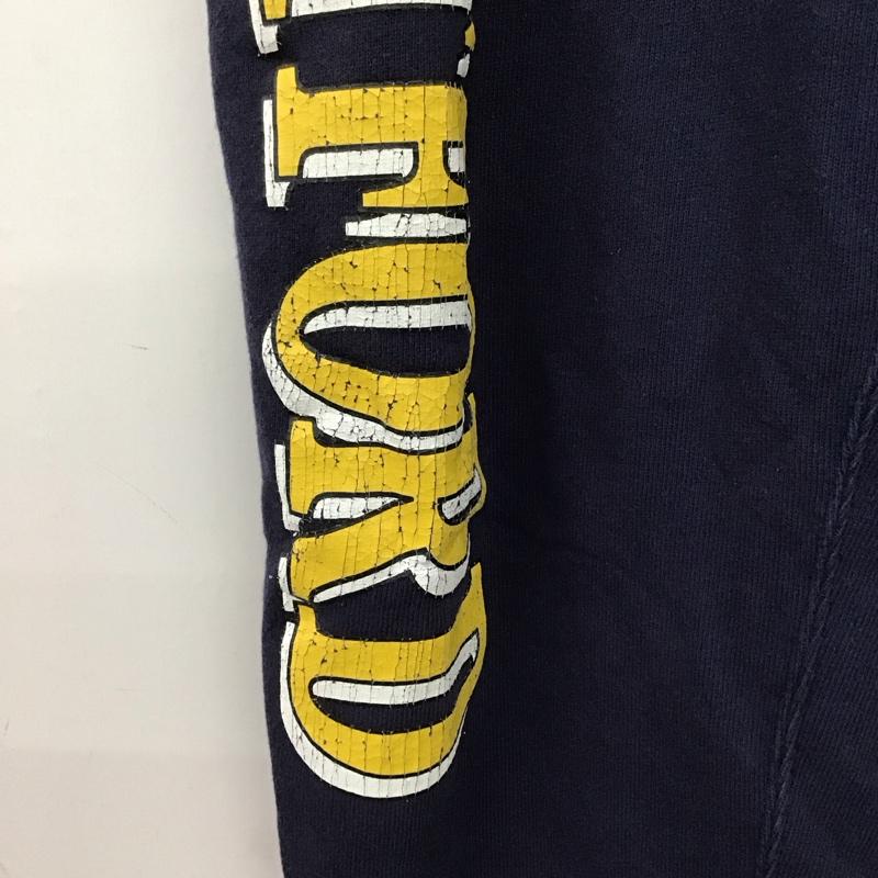 ロデオクラウンズ Rodeo Crowns パンツ ワークパンツ、ペインターパンツ 420HAH91-4081 College スウェットパンツ FREE プリント 紺 / ネイビー / navy レディース USED 古着 中古 10159741
