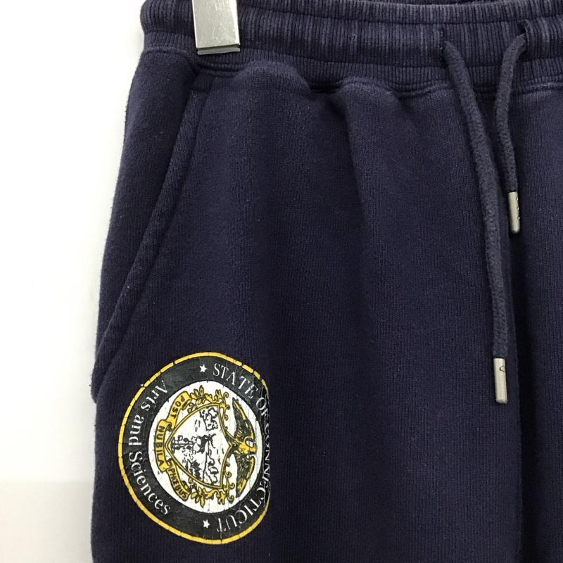 ロデオクラウンズ Rodeo Crowns パンツ ワークパンツ、ペインターパンツ 420HAH91-4081 College スウェットパンツ FREE プリント 紺 / ネイビー / navy レディース USED 古着 中古 10159741