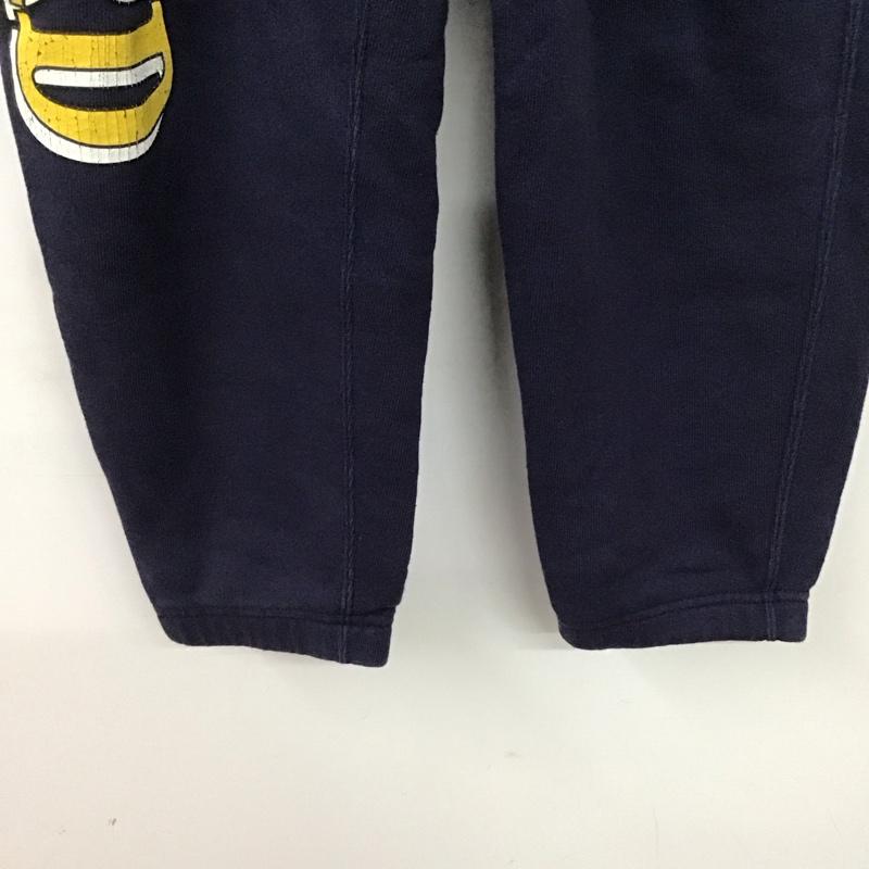 ロデオクラウンズ Rodeo Crowns パンツ ワークパンツ、ペインターパンツ 420HAH91-4081 College スウェットパンツ FREE プリント 紺 / ネイビー / navy レディース USED 古着 中古 10159741