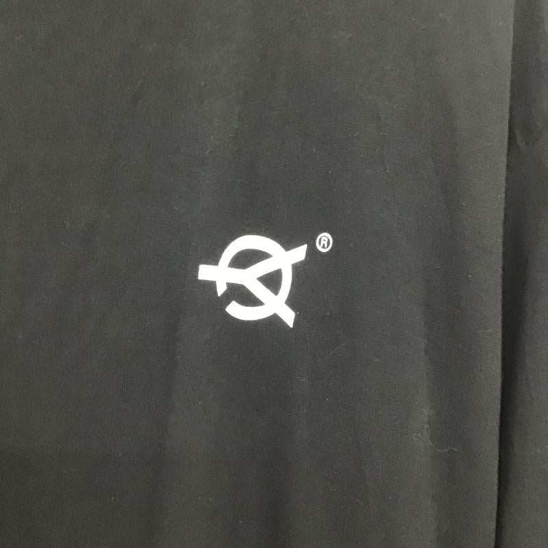オーワイ OY Tシャツ 半袖 半袖カットソー プリントTシャツ クルーネックカットソー ロゴ、文字 黒 / ブラック / black メンズ USED 古着 中古 10159742