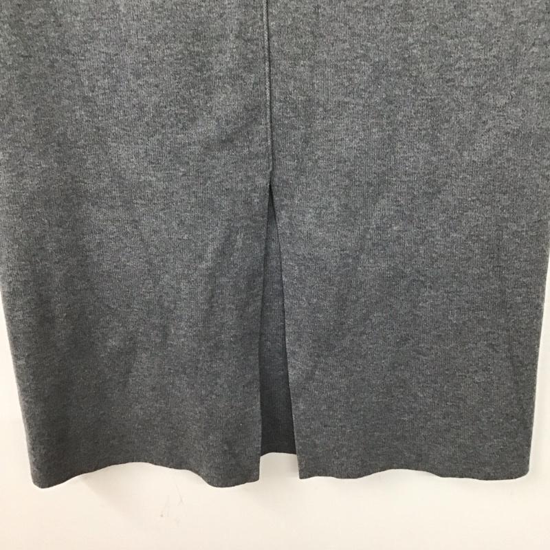 ミラオーウェン Mila Owen スカート ロングスカート 09WNS231156 ニットストレートスカート 1 無地 灰 / グレー / gray レディース USED 古着 中古 10159743