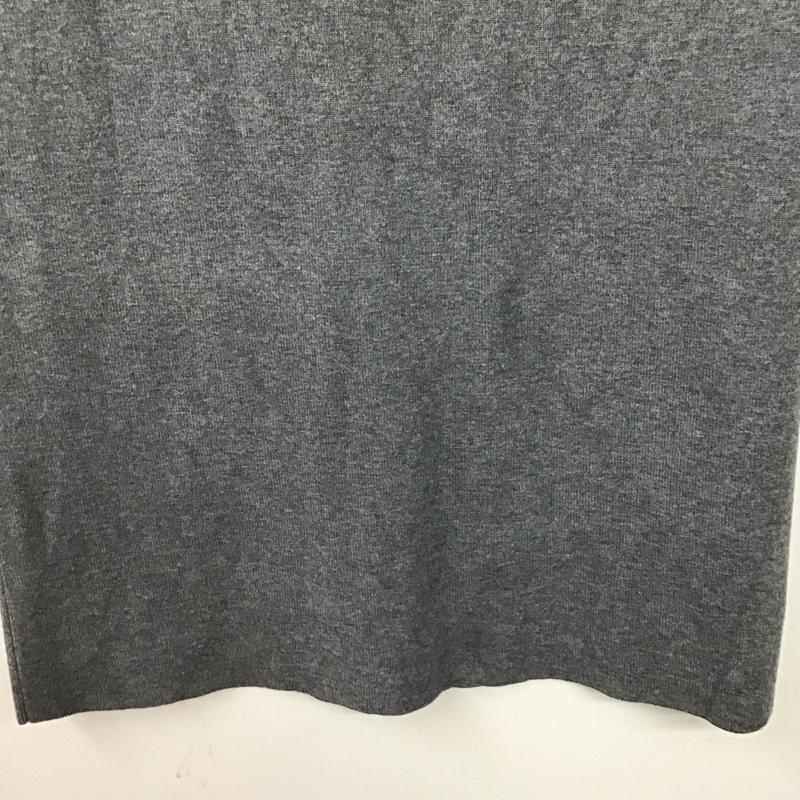 ミラオーウェン Mila Owen スカート ロングスカート 09WNS231156 ニットストレートスカート 1 無地 灰 / グレー / gray レディース USED 古着 中古 10159743