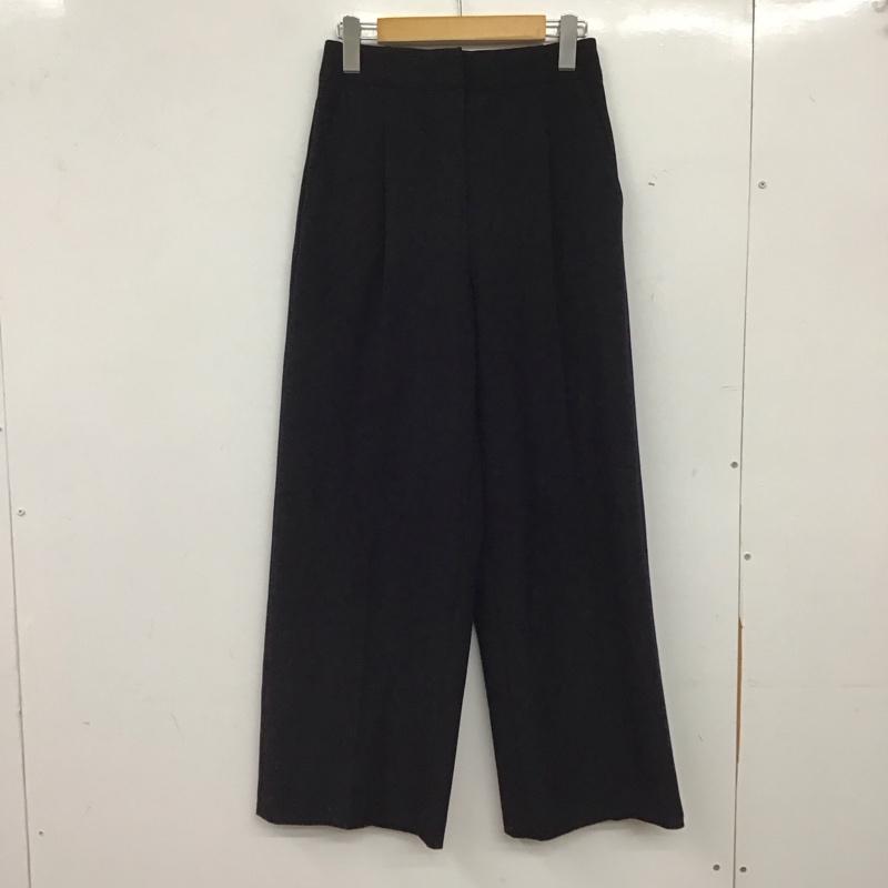 プラステ PLST パンツ スラックス S 無地 黒 / ブラック / black レディース USED 古着 中古 10159745