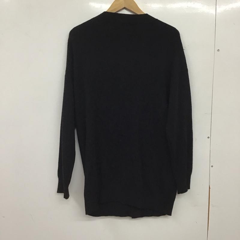 スローブイエナ SLOBE IENA カーディガン 長袖 無地 黒 / ブラック / black レディース USED 古着 中古 10159746