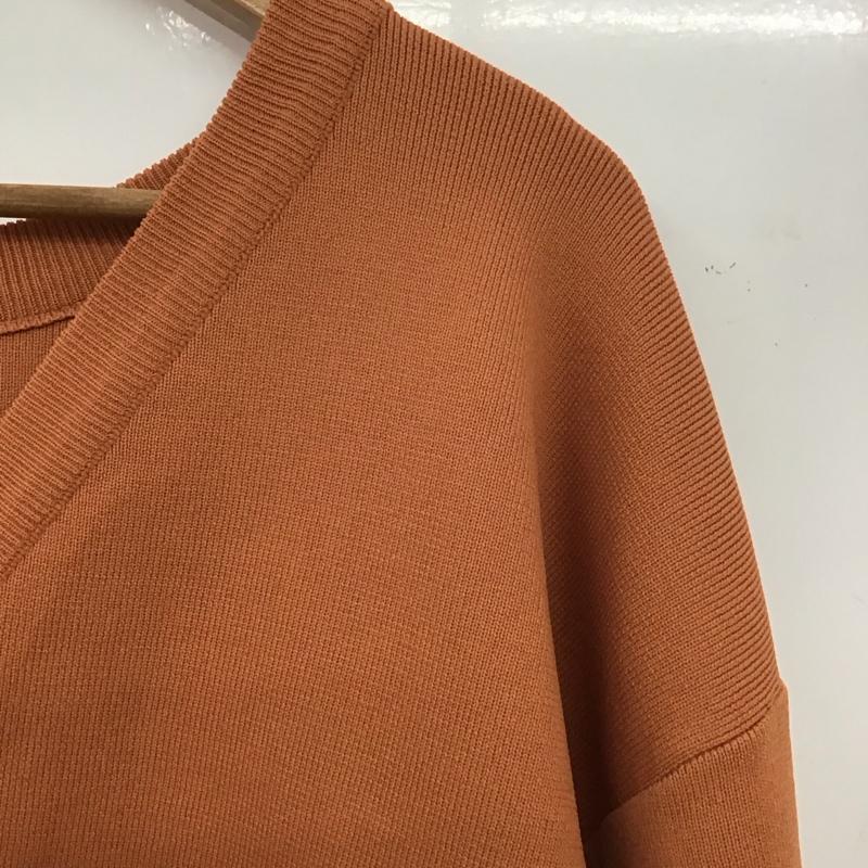 アルシーヴ archives カーディガン 長袖 M 無地 茶 / ブラウン / brown レディース USED 古着 中古 10159748