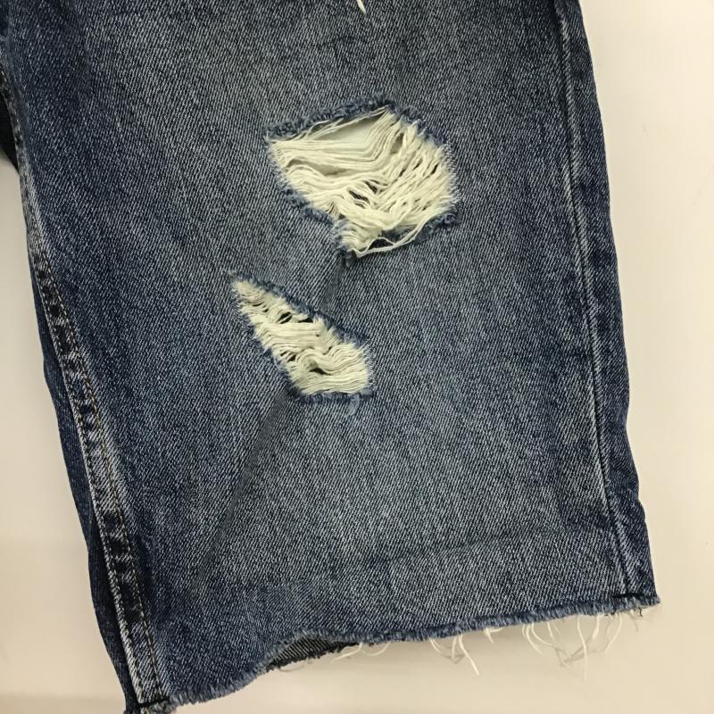 リーバイストラウスアンドコー Levi Strauss & co. パンツ ショートパンツ ショートパンツ ハーフパンツ カジュアルパンツ デニムパンツ 29インチ ダメージ加工 インディゴ / インディゴ / Indigo メンズ USED 古着 中古 10159756