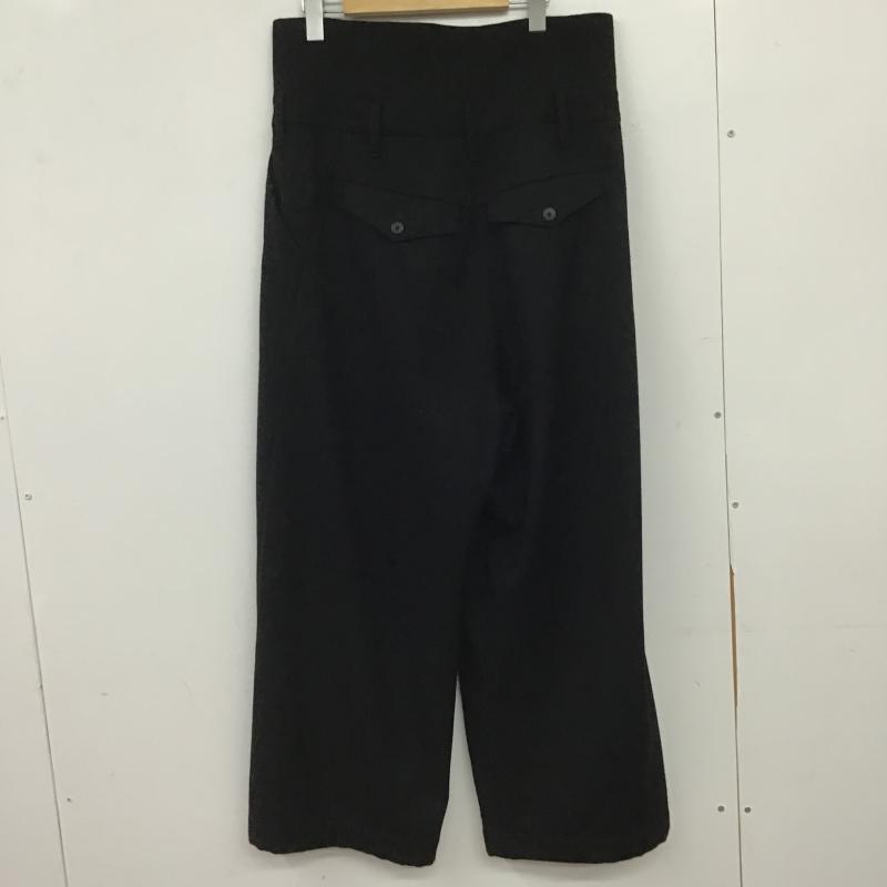 ユリウス JULIUS パンツ ワークパンツ、ペインターパンツ 597pam2 バギーカマートラウザース 3 無地 黒 / ブラック / black メンズ USED 古着 中古 10159757