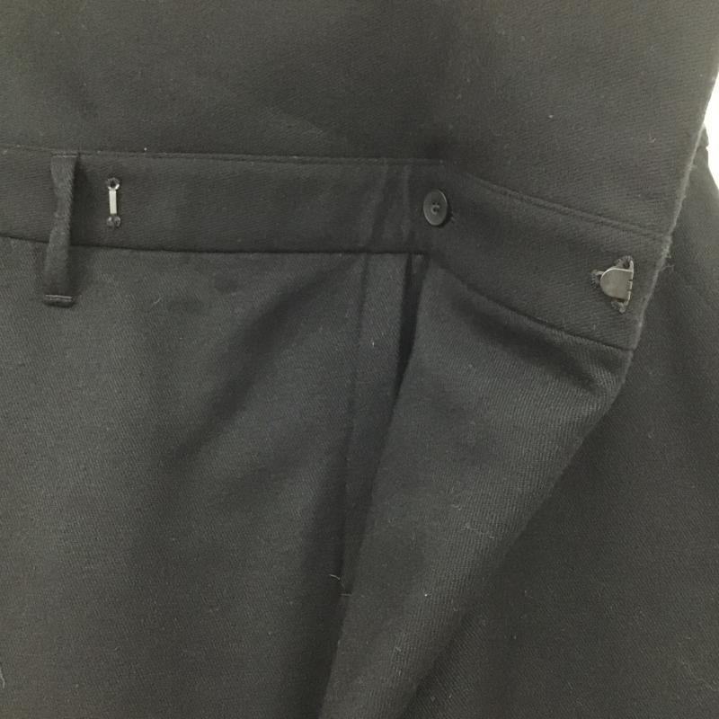 ユリウス JULIUS パンツ ワークパンツ、ペインターパンツ 597pam2 バギーカマートラウザース 3 無地 黒 / ブラック / black メンズ USED 古着 中古 10159757