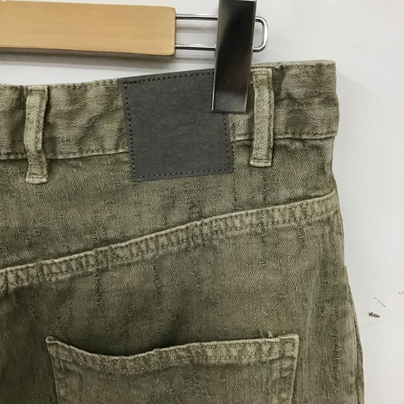 ザラ ZARA パンツ ワークパンツ、ペインターパンツ ワイドパンツ カジュアルパンツ デニムパンツ 36  カーキ / カーキ / khaki メンズ USED 古着 中古 10159758