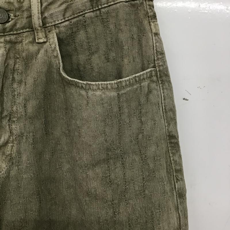 ザラ ZARA パンツ ワークパンツ、ペインターパンツ ワイドパンツ カジュアルパンツ デニムパンツ 36  カーキ / カーキ / khaki メンズ USED 古着 中古 10159758