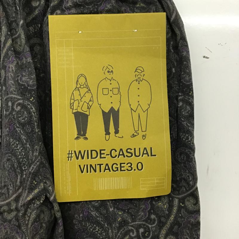 ベーセーストック B.CSTOCK パンツ ワークパンツ、ペインターパンツ ワイドパンツ カジュアルパンツ ワークパンツ スウェットパンツ S プリント 茶 / ブラウン / brown メンズ USED 古着 中古 10159762
