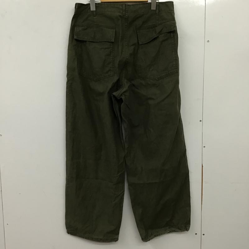 ジャーナルスタンダード JOURNAL STANDARD パンツ ワークパンツ、ペインターパンツ ミリタリーパンツ ワイドパンツ カジュアルパンツ L 無地 カーキ / カーキ / khaki メンズ USED 古着 中古 10159763