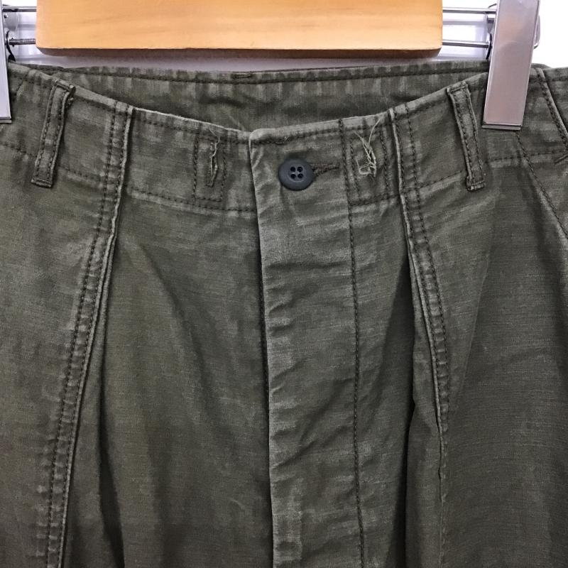 ジャーナルスタンダード JOURNAL STANDARD パンツ ワークパンツ、ペインターパンツ ミリタリーパンツ ワイドパンツ カジュアルパンツ L 無地 カーキ / カーキ / khaki メンズ USED 古着 中古 10159763