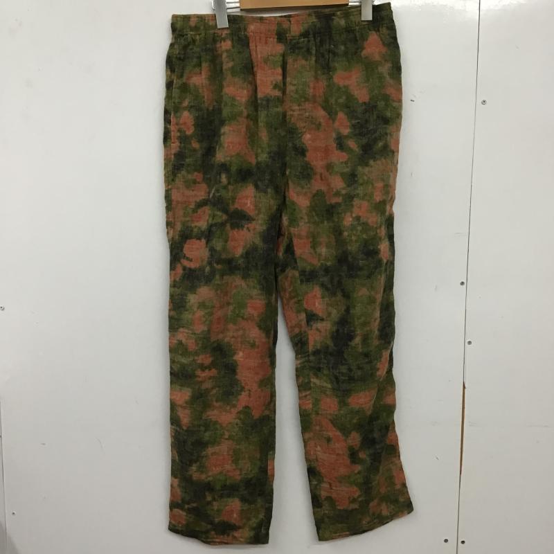 ステューシー STUSSY パンツ ワークパンツ、ペインターパンツ ワークパンツ ワイドパンツ カジュアルパンツ L プリント マルチカラー / マルチカラー / multicolor メンズ USED 古着 中古 10159766