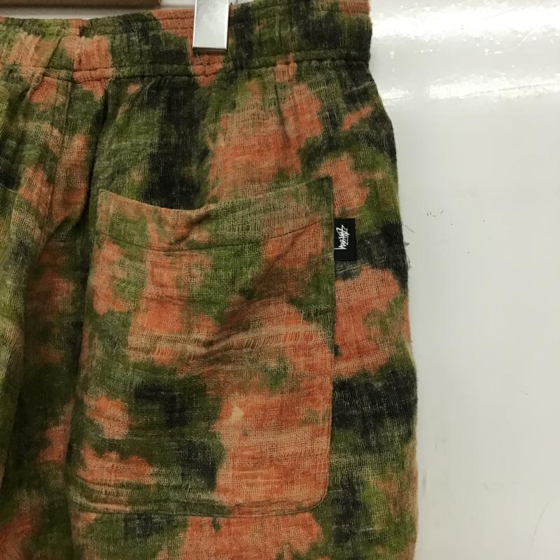 ステューシー STUSSY パンツ ワークパンツ、ペインターパンツ ワークパンツ ワイドパンツ カジュアルパンツ L プリント マルチカラー / マルチカラー / multicolor メンズ USED 古着 中古 10159766