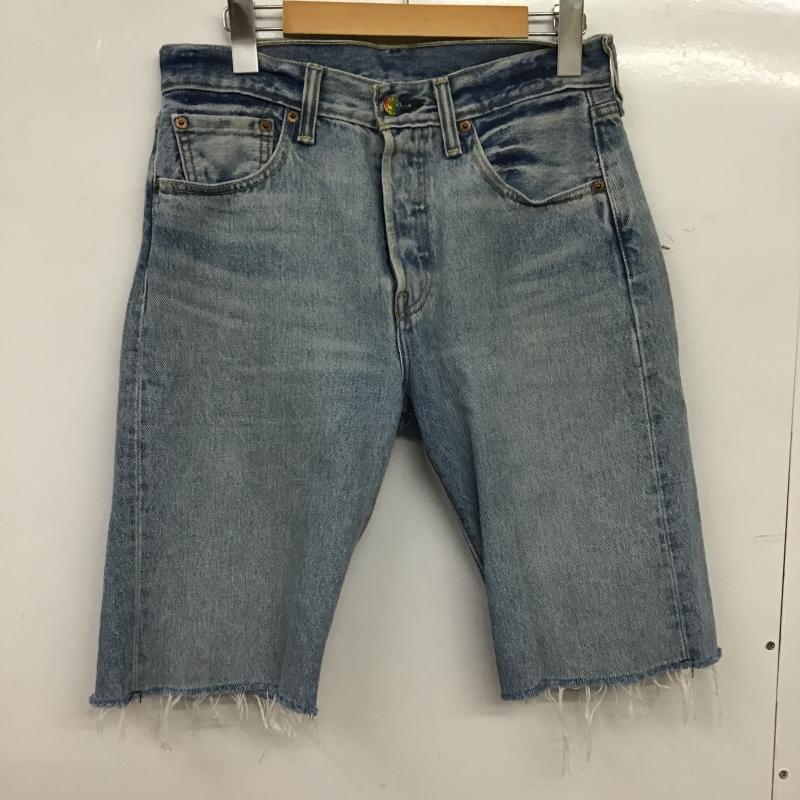リーバイストラウスアンドコー Levi Strauss & co. パンツ デニム、ジーンズ デニムパンツ ハーフパンツ ショートパンツ 28インチ 刺繍 インディゴ / インディゴ / Indigo メンズ USED 古着 中古 10159767