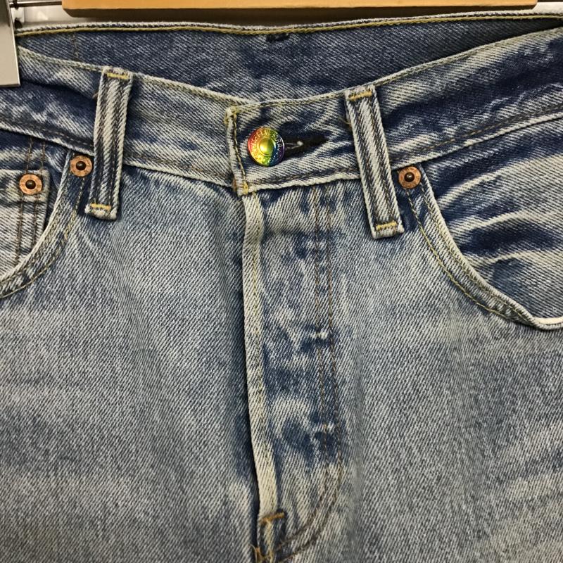 リーバイストラウスアンドコー Levi Strauss & co. パンツ デニム、ジーンズ デニムパンツ ハーフパンツ ショートパンツ 28インチ 刺繍 インディゴ / インディゴ / Indigo メンズ USED 古着 中古 10159767