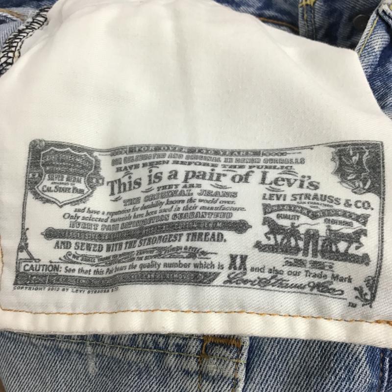 リーバイストラウスアンドコー Levi Strauss & co. パンツ デニム、ジーンズ デニムパンツ ハーフパンツ ショートパンツ 28インチ 刺繍 インディゴ / インディゴ / Indigo メンズ USED 古着 中古 10159767