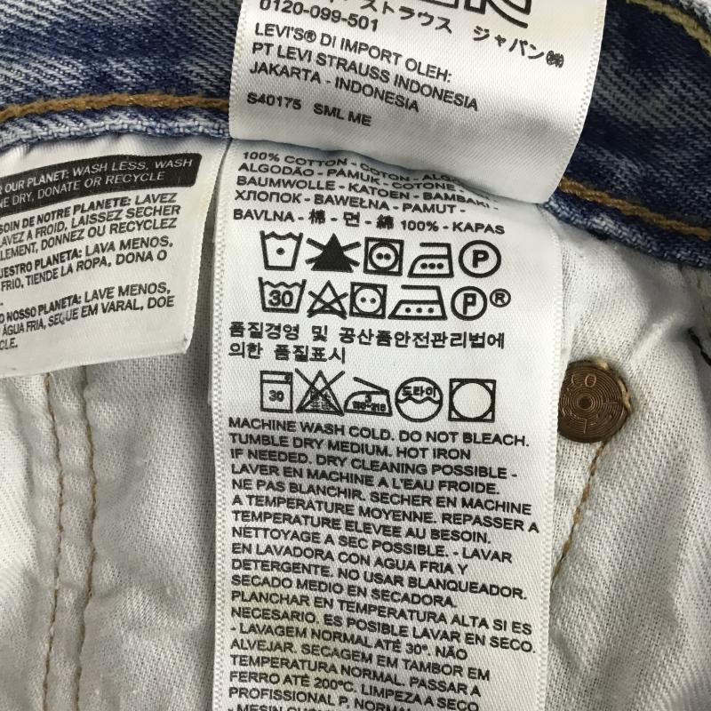 リーバイストラウスアンドコー Levi Strauss & co. パンツ デニム、ジーンズ デニムパンツ ハーフパンツ ショートパンツ 28インチ 刺繍 インディゴ / インディゴ / Indigo メンズ USED 古着 中古 10159767