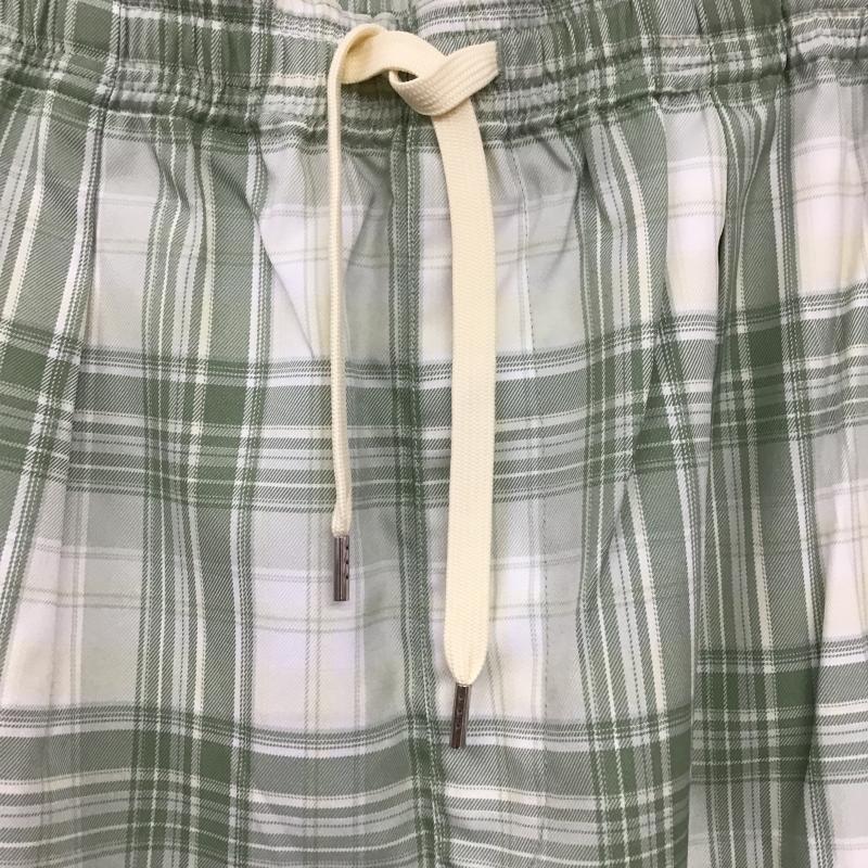 ベーセーストック B.CSTOCK パンツ ワークパンツ、ペインターパンツ ワイドパンツ カジュアルパンツ ワークパンツ スウェットパンツ S チェック マルチカラー / マルチカラー / multicolor メンズ USED 古着 中古 10159769