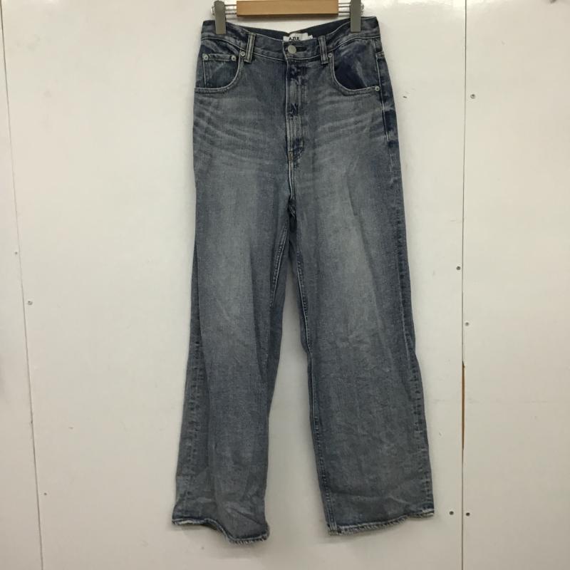 アズールバイマウジー AZUL BY MOUSSY パンツ デニム、ジーンズ 250HAS11-004K-6 ハイウエストワイドデニム L 無地 水色 / ライトブルー / レディース USED 古着 中古 10159770