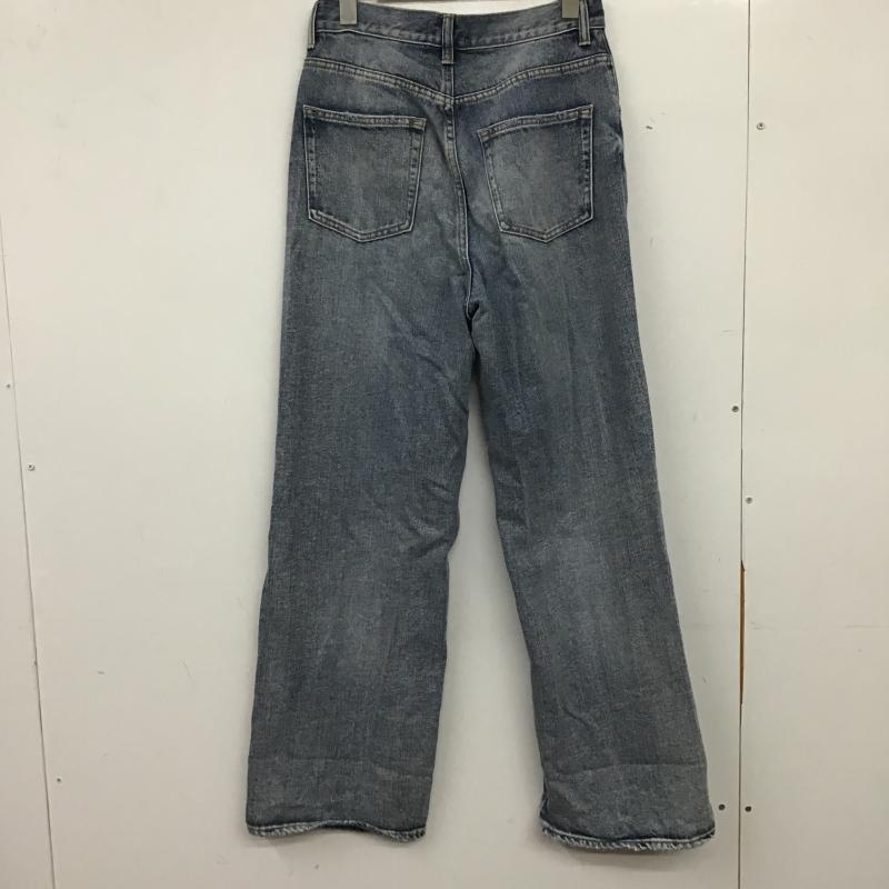 アズールバイマウジー AZUL BY MOUSSY パンツ デニム、ジーンズ 250HAS11-004K-6 ハイウエストワイドデニム L 無地 水色 / ライトブルー / レディース USED 古着 中古 10159770