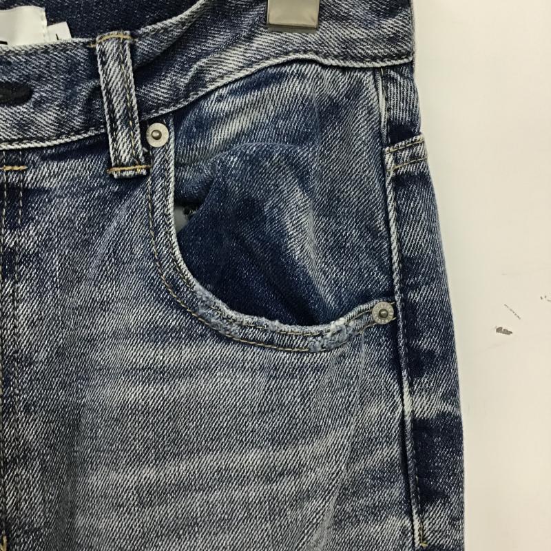 アズールバイマウジー AZUL BY MOUSSY パンツ デニム、ジーンズ 250HAS11-004K-6 ハイウエストワイドデニム L 無地 水色 / ライトブルー / レディース USED 古着 中古 10159770