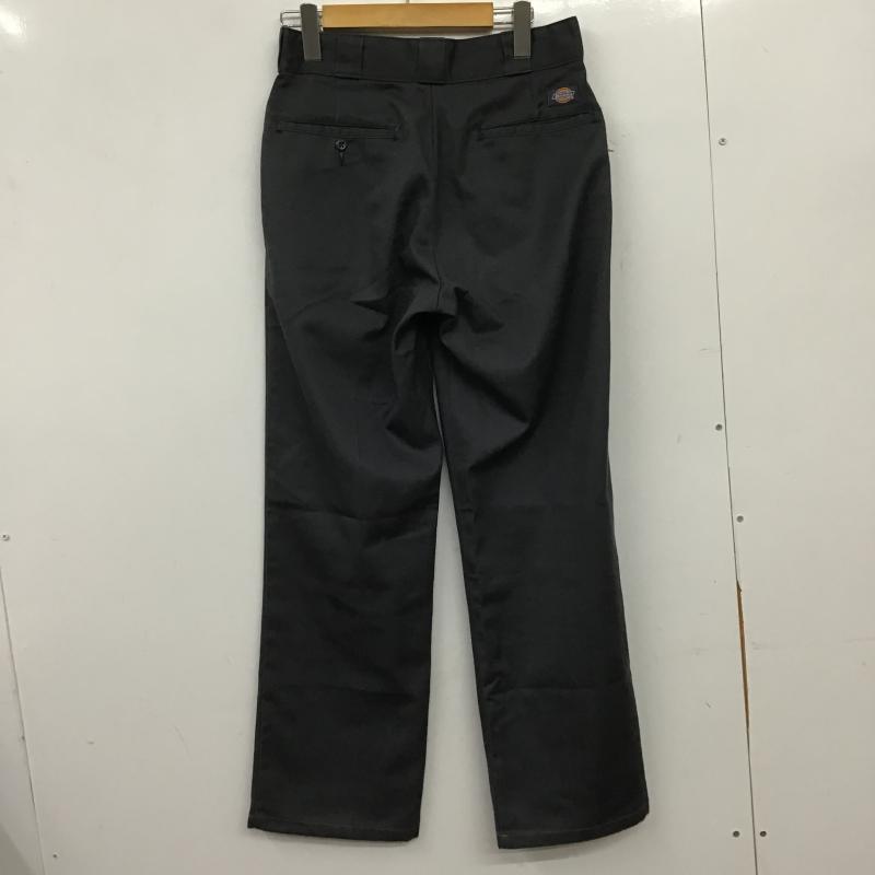 ディッキーズ Dickies パンツ ワークパンツ、ペインターパンツ ワークパンツ ワイドパンツ カジュアルパンツ 28インチ ロゴ、文字 ダークグレー / ダークグレー / メンズ USED 古着 中古 10159772