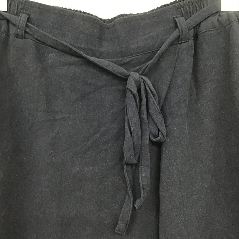 ひより HIYORI パンツ スラックス M 無地 紺 / ネイビー / navy レディース USED 古着 中古 10159773