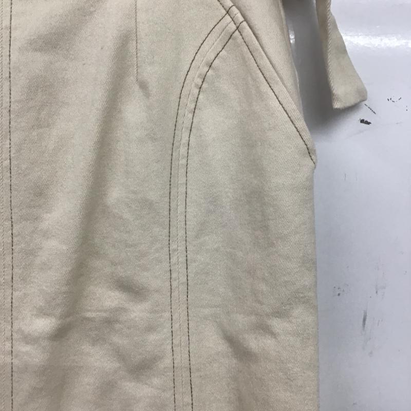 ムルーア MURUA スカート ロングスカート 012120800401 スリムステッチペンシルスカート M 無地 アイボリー / アイボリー / レディース USED 古着 中古 10159774