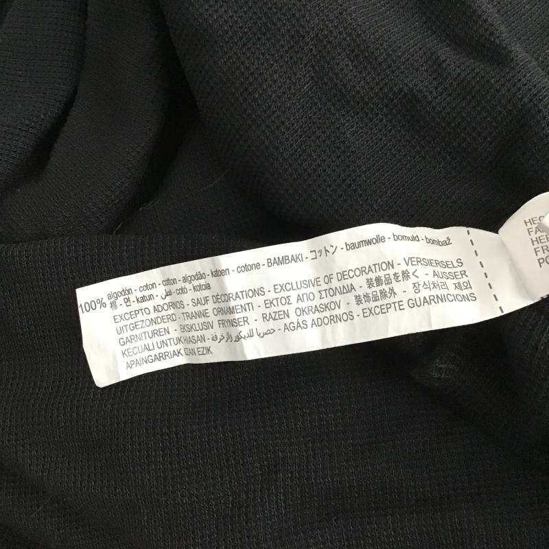 ザラ ZARA Tシャツ 半袖 半袖カットソー プリントTシャツ クルーネックカットソー S プリント 黒 / ブラック / black メンズ USED 古着 中古 10159775