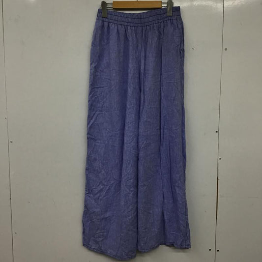 ザラ ZARA パンツ スラックス XS 無地 水色 / ライトブルー / レディース USED 古着 中古 10159776