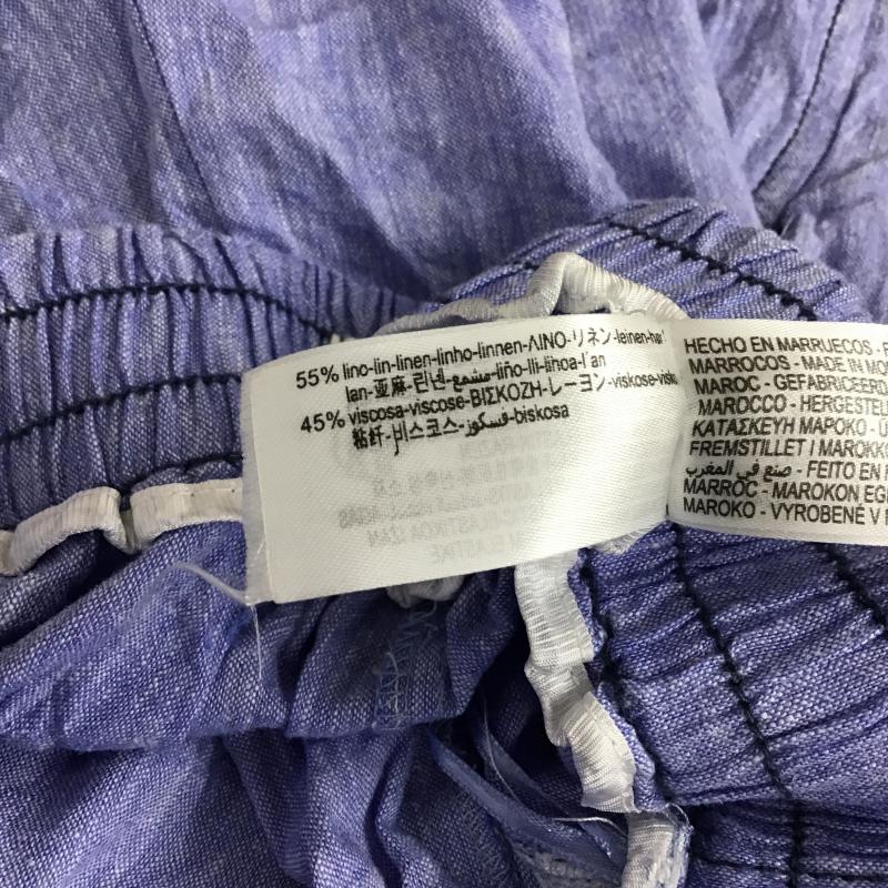 ザラ ZARA パンツ スラックス XS 無地 水色 / ライトブルー / レディース USED 古着 中古 10159776