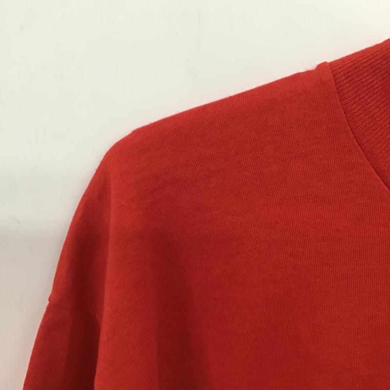 スクリーンスターズ SCREEN STARS Tシャツ 半袖 半袖カットソー プリントTシャツ クルーネックカットソー XL ロゴ、文字 赤 / レッド / red メンズ USED 古着 中古 10159778