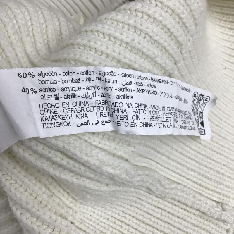 ザラ ZARA カーディガン 長袖 長袖カーディガンニット フロントボタン S 無地 アイボリー / アイボリー / メンズ USED 古着 中古 10159779