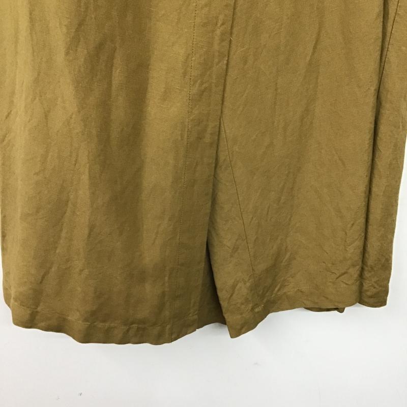 ムルーア MURUA パンツ スラックス 012120700101 ラップワイドパンツ FREE 無地 キャメル / キャメル / レディース USED 古着 中古 10159780