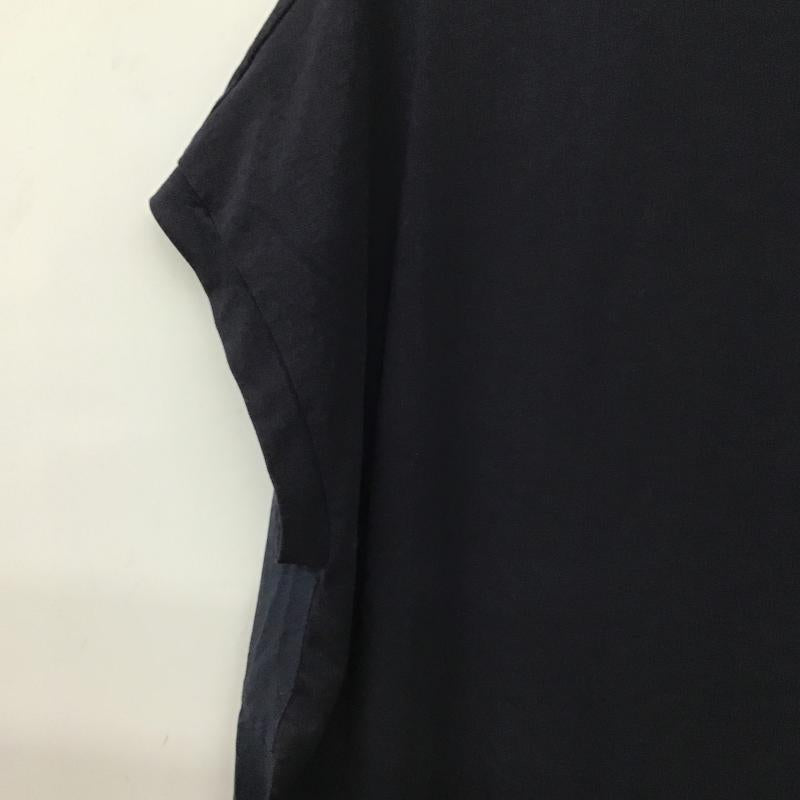 ニコアンド niko and... カットソー 半袖 M 無地 紺 / ネイビー / navy レディース USED 古着 中古 10159782