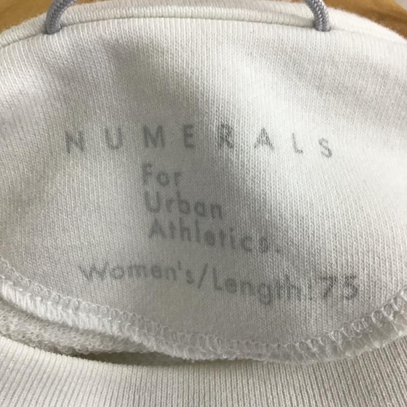 ヌメラルズ NUMERALS Tシャツ 半袖 ロゴ、文字 X プリント 白 / ホワイト / white レディース USED 古着 中古 10159783