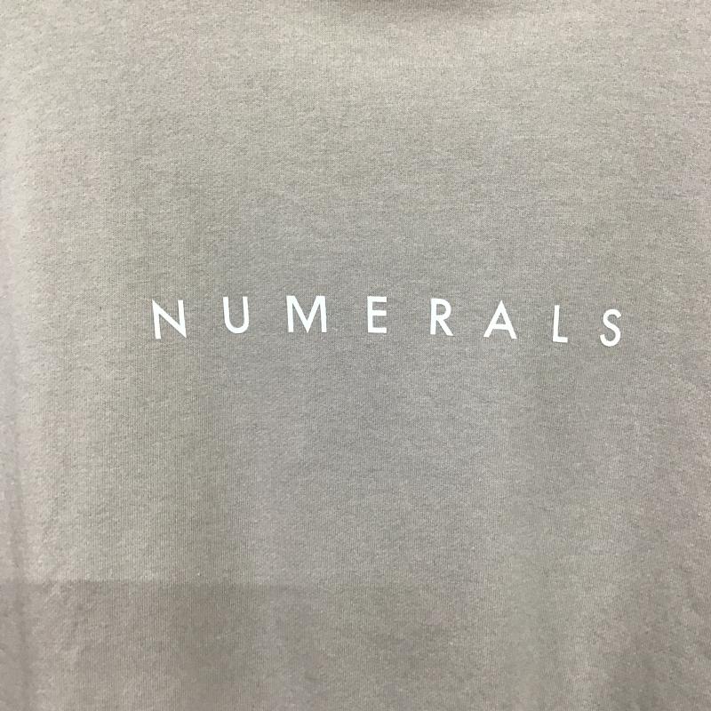 ヌメラルズ NUMERALS Tシャツ 半袖 ロゴ、文字 X プリント ベージュ / ベージュ / beige レディース USED 古着 中古 10159785