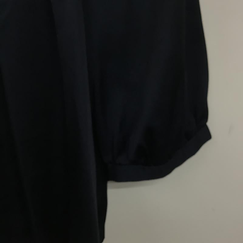 アンタイトル UNTITLED シャツ、ブラウス 七分袖 2 無地 紺 / ネイビー / navy レディース USED 古着 中古 10159786